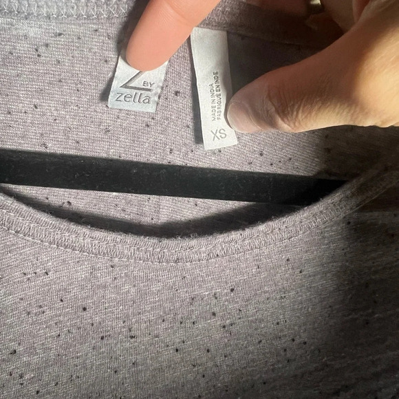 z by Zella XS long sleeve tie back top in excellent like-new condition - Picture 5 of 6